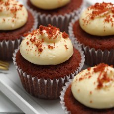 Photo4: Red Velvet Cupcakes (×6) (4)
