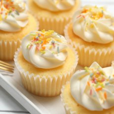 Photo1: Vanilla Cupcakes (×24) (1)