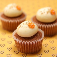 Photo1: Carrot Cupcakes (×6) (1)