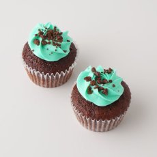 Photo6: Mint choco Cupcakes (×6)  (6)