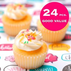 Photo1: Vanilla Cupcakes (×24) (1)