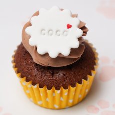 Photo3: Cat Cupcake Box(Cute|6pcs|Choco) (3)
