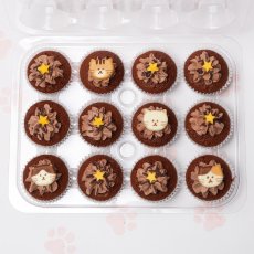 Photo2: Mini Cat Box (12 Double choc) (2)