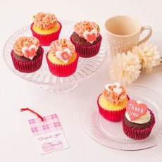 Photo2: Carnation Cupcake Box (2)