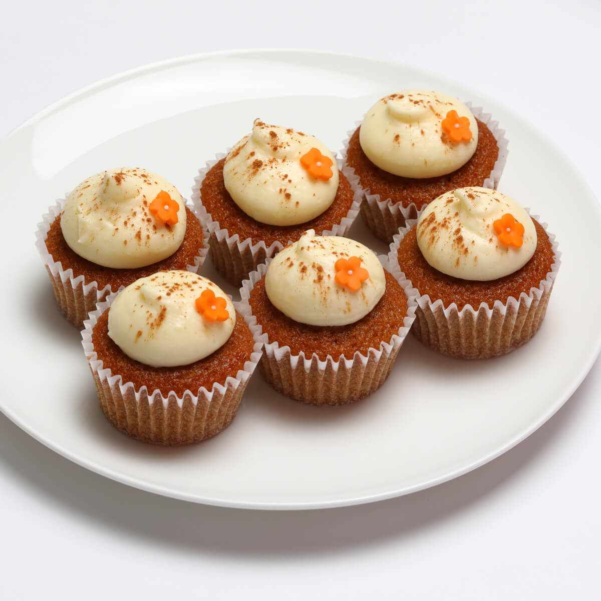 Photo2: Carrot Cupcakes (×6) (2)