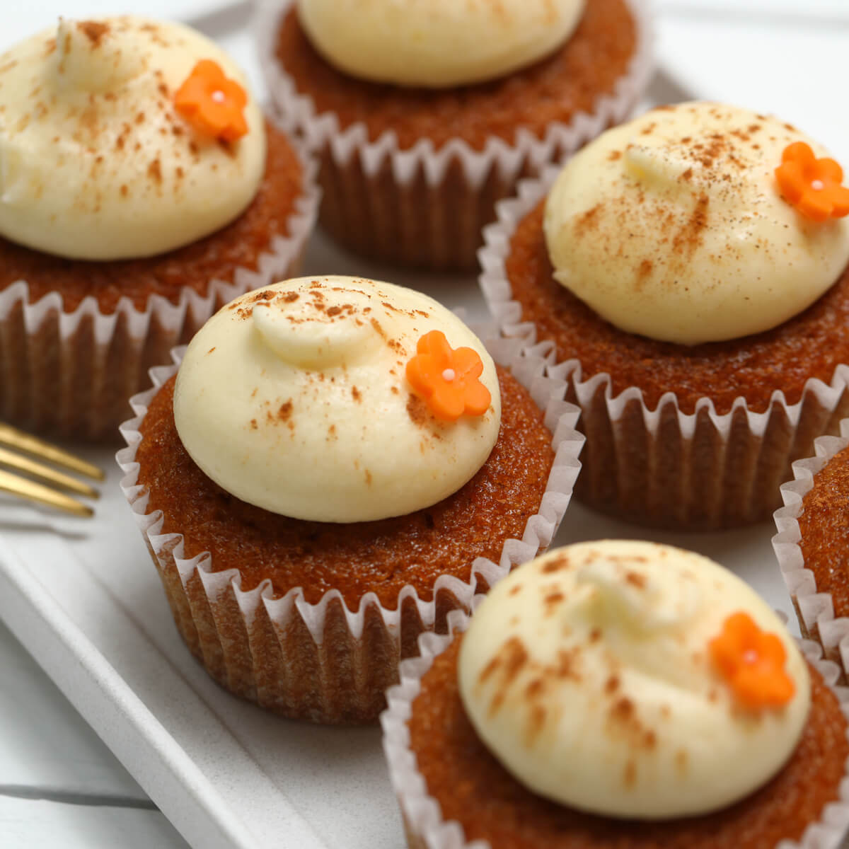 Photo4: Carrot Cupcakes (×6) (4)