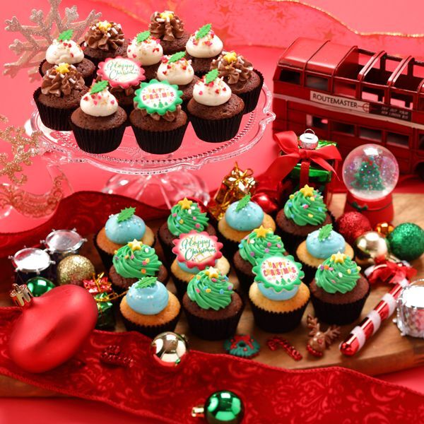 Photo1: Mini Christmas Party Box (24pcs) (1)