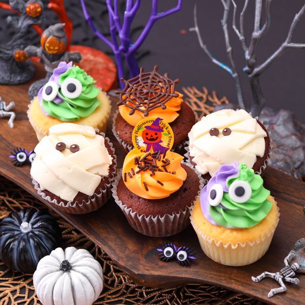 Photo1: 🕷 Monster Halloween Box of 6 (D) (Delivered from October). (1)